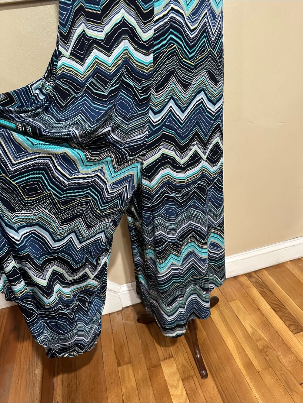 Sami & Jo Plus Size 2X Blue Jumpsuit with Pockets - Picture 5 of 8
